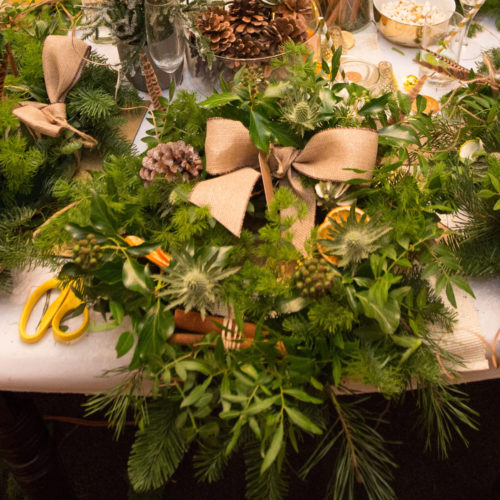 Christmas Wreath Making Harrow School